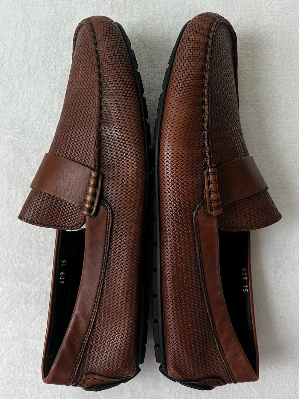 To Boot New York Magnus Leather Driving Moccasins Size 15